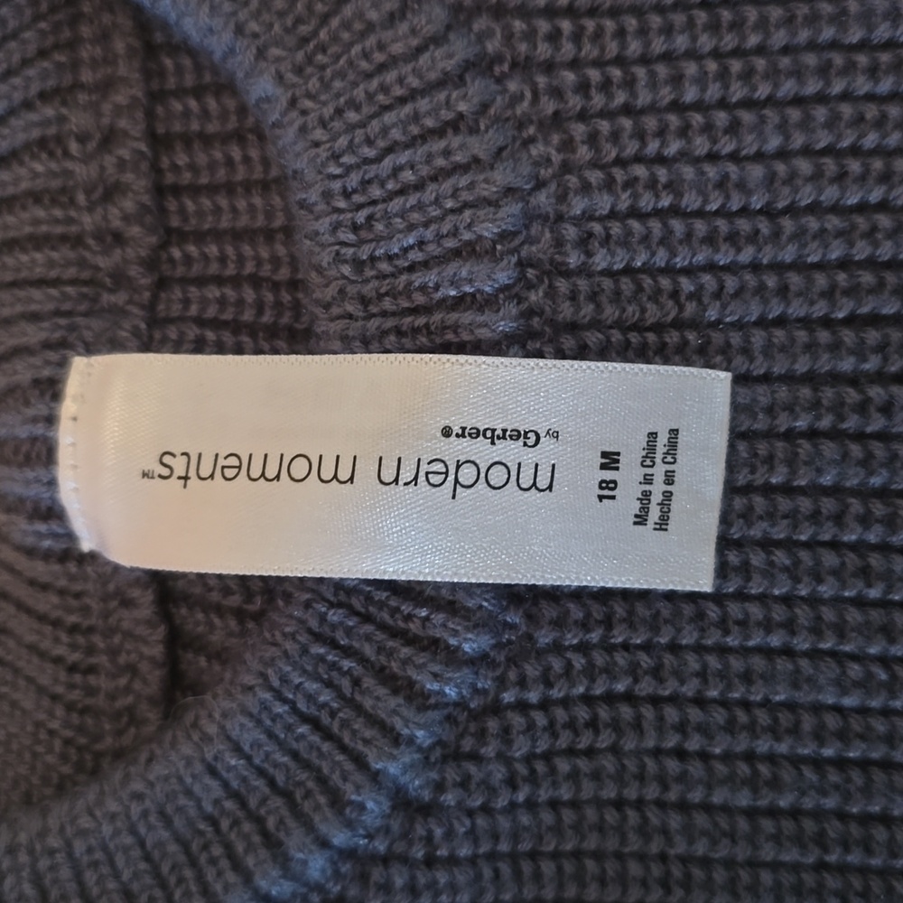Blue "Big Bro" 18 Month Sweater - Picture 2 of 4